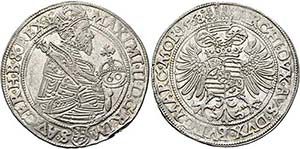 Maximilian II. 1564-1576 - Guldentaler zu 60 ... 