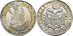 Maximilian II. 1564-1576 - Taler 1577 KB ... 