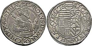 Erzherzog Karl 1564-1590 - 1/2 Guldentaler ... 