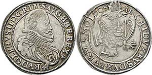 Rudolf II. 1576-1612 - Taler 1608 Wien Mm. ... 