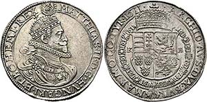 Matthias (1608)-1612-1619 - Taler 1611 KB ... 