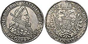 Matthias (1608)-1612-1619 - Taler 1620 KB ... 