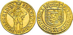 Ferdinand II. 1619-1637 - Dukat (3,47g) 1609 ... 