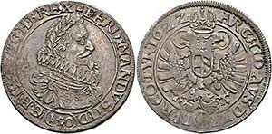 Ferdinand II. 1619-1637 - Kippertaler zu 150 ... 