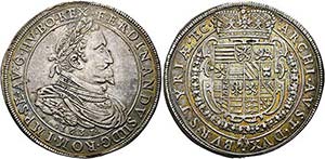 Ferdinand II. 1619-1637 - Doppeltaler 1631 ... 
