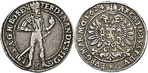 Ferdinand II. 1619-1637 - 1/4 Taler 1624 ... 