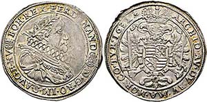 Ferdinand II. 1619-1637 - 1/2 Taler 1632 KB ... 