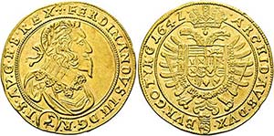 Ferdinand III. 1637-1657 - 5 Dukaten ... 