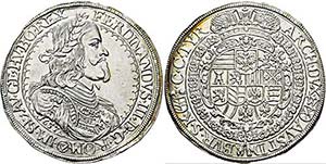 Ferdinand III. 1637-1657 - Taler 1657 Wien ... 