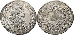 Ferdinand III. 1637-1657 - Taler 1651 Graz ... 
