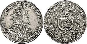 Ferdinand III. 1637-1657 - Taler 1646 KB ... 