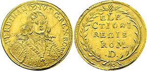 Ferdinand IV. 1653-1654 - AU-Jeton (3,23g), ... 