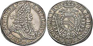 Leopold I. 1657-1705 - Taler 1671 Wien Mm. ... 