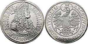 Leopold I. 1657-1705 - Doppeltaler o. J. ... 