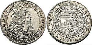 Leopold I. 1657-1705 - Taler 1704 Hall Mm. ... 
