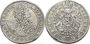 Leopold I. 1657-1705 - Taler 1696 Prag Mm. ... 