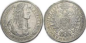 Leopold I. 1657-1705 - Taler 1662 KB ... 