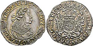 Leopold I. 1657-1705 - 1/4 Taler 1660 KvB ... 