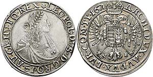 Leopold I. 1657-1705 - Taler 1671 NB ... 
