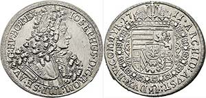 Josef I. 1705-1711 - Taler 1711 Hall Mm. ... 