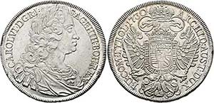 Karl VI. 1711-1740 - Taler 1730 Prag Mm. ... 