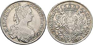 Maria Theresia 1740-1780 - 1/2 Taler 1741 ... 