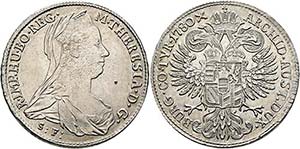 Maria Theresia 1740-1780 - Taler 1780 ... 