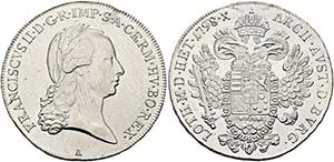 Franz II. 1792-1806-(1835) - 1/2 Taler 1798 ... 