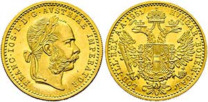 Franz Joseph 1848-1916 - Dukat 1951 Wien ... 