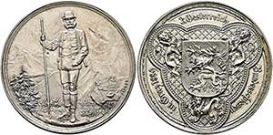 Franz Joseph 1848-1916 - Silbermedaille zu ... 