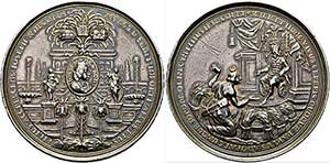 Joseph I. 1705-1711 - AR-Medaille (29,52g), ... 