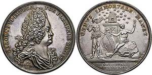 Karl VI. 1711-1740 - AR-Medaille (60,69g), ... 