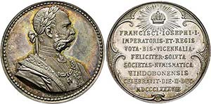 Franz Joseph 1848-1916 - AR-Medaille ... 