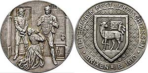 Brixen - AR-Medaille (29,78g), (46mm) 1910 ... 