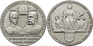 Bozen - AR-Medaille (33,36g), (43mm) 1908 ... 