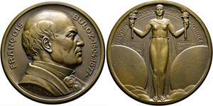 Paris - AE-Medaille (100mm) 1929 von Lucien ... 
