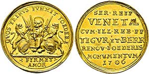 Pietro Grimani 1647-1734 - AU-Medaille zu 2 ... 
