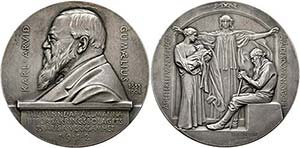 Stockholm - AR-Medaille (121,64g), (60mm) ... 