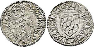 Ludovico II. di Teck 1412-1420 - Soldo da 12 ... 
