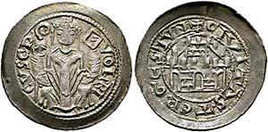 Ulrico de Portis 1234-1254 - Denar (1,2g) ... 