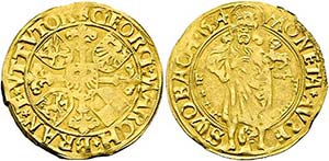 Georg 1527-1536 - Goldgulden (3,19g) 1534 ... 