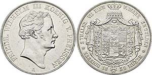 Friedrich Wilhelm III. 1797-1840 - Doppelter ... 