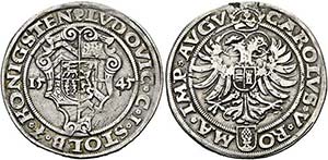 Ludwig II. von Stolberg 1535-1574 - 1/4 ... 