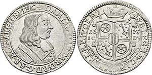 Damian Hartard v.d.Leyen 1675-1678 - Gulden ... 