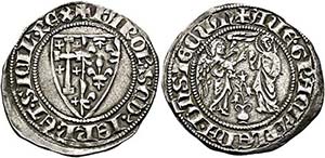 Karl II. von Anjou 1285-1309 - Saluto ... 