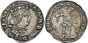 Ferdinand I. 1458-1494 - Coronato o. J. ... 