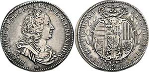 Francesco III. 1737-1765 - 1/2 Francescone ... 