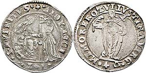 Alvise I.Mocenigo 1570-1577 - 40 Soldi con ... 