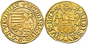 Wladislaus I. 1440-1444 - Goldgulden (3,5g) ... 