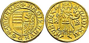 Ladislaus V. 1453-1457 - Goldgulden (3,61g) ... 